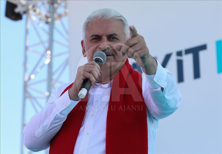 Başbakan Binali Yıldırım Kastamonu'da