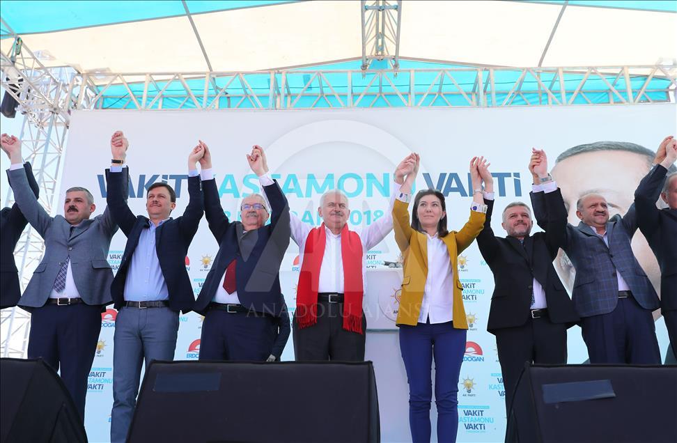 Başbakan Binali Yıldırım Kastamonu'da