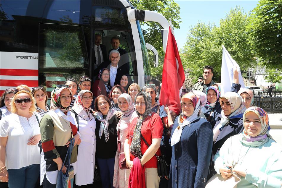 Başbakan Binali Yıldırım Kastamonu'da
