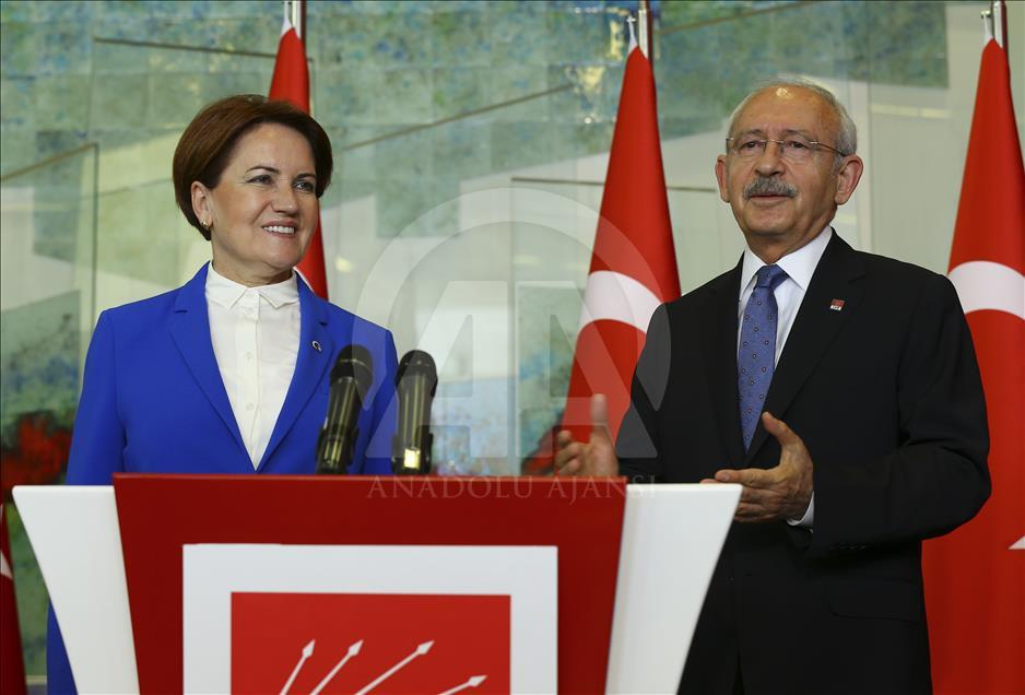 Akşener, Kılıçdaroğlu ile görüştü