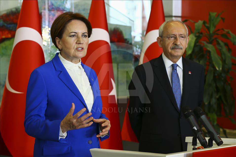 Akşener, Kılıçdaroğlu ile görüştü