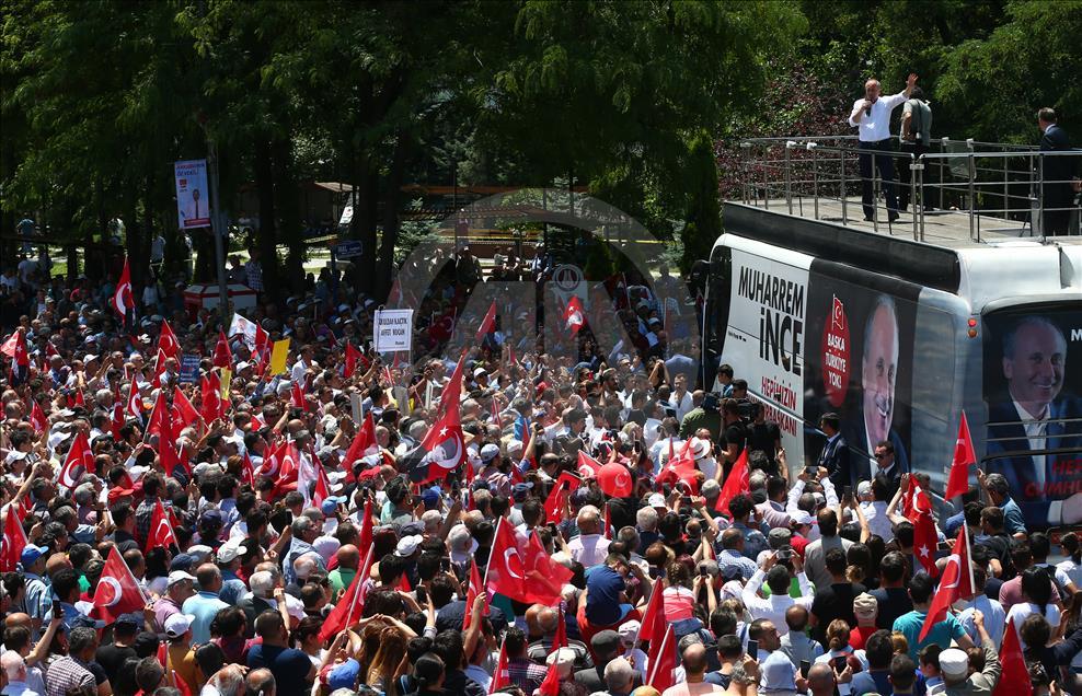 CHP'nin Cumhurbaşkanı Adayı Muharrem İnce
