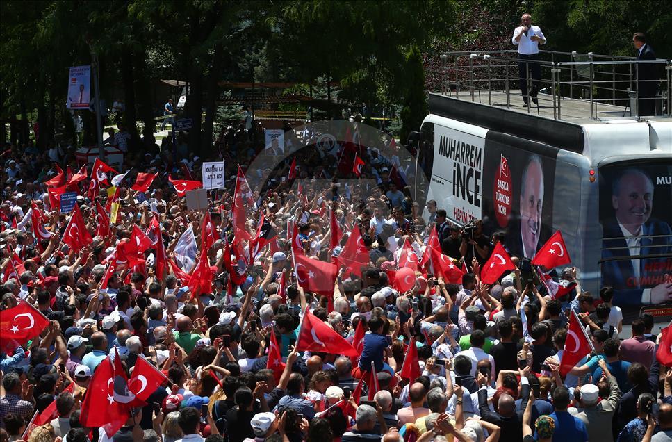 CHP'nin Cumhurbaşkanı Adayı Muharrem İnce