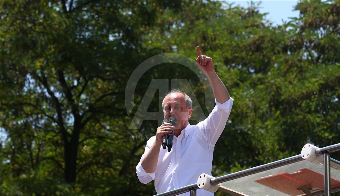 CHP'nin Cumhurbaşkanı Adayı Muharrem İnce