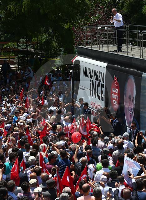 CHP'nin Cumhurbaşkanı Adayı Muharrem İnce