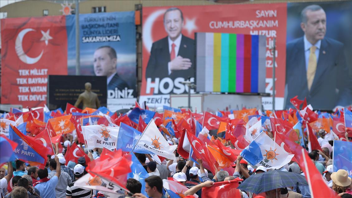AK Parti'nin Sakarya mitingi
