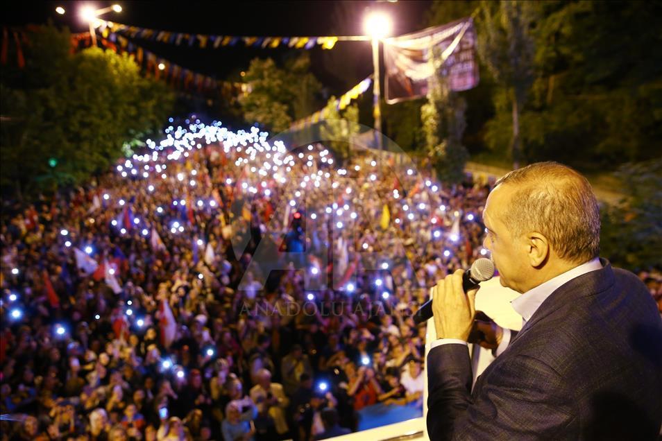 Cumhurbaşkanı Erdoğan, Zonguldak'ta