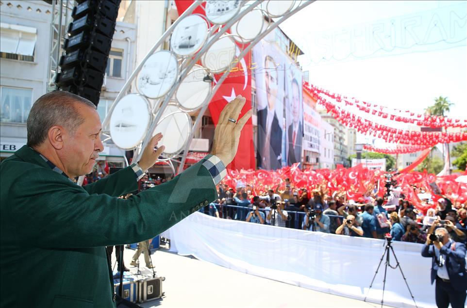 Cumhurbaşkanı ve AK Parti Genel Başkanı Erdoğan, Tarsus'ta