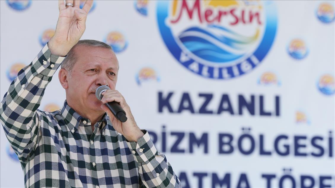 Cumhurbaşkanı ve AK Parti Genel Başkanı Erdoğan, Tarsus'ta