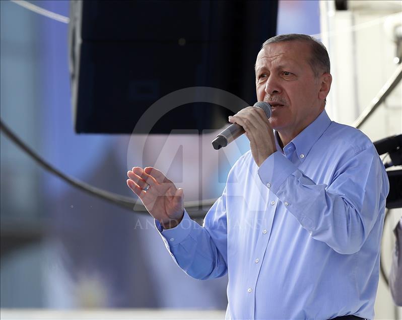 AK Parti'nin Kayseri mitingi