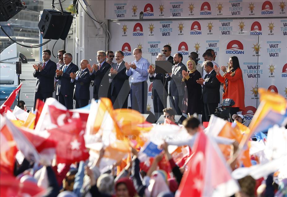 AK Parti'nin Kayseri mitingi
