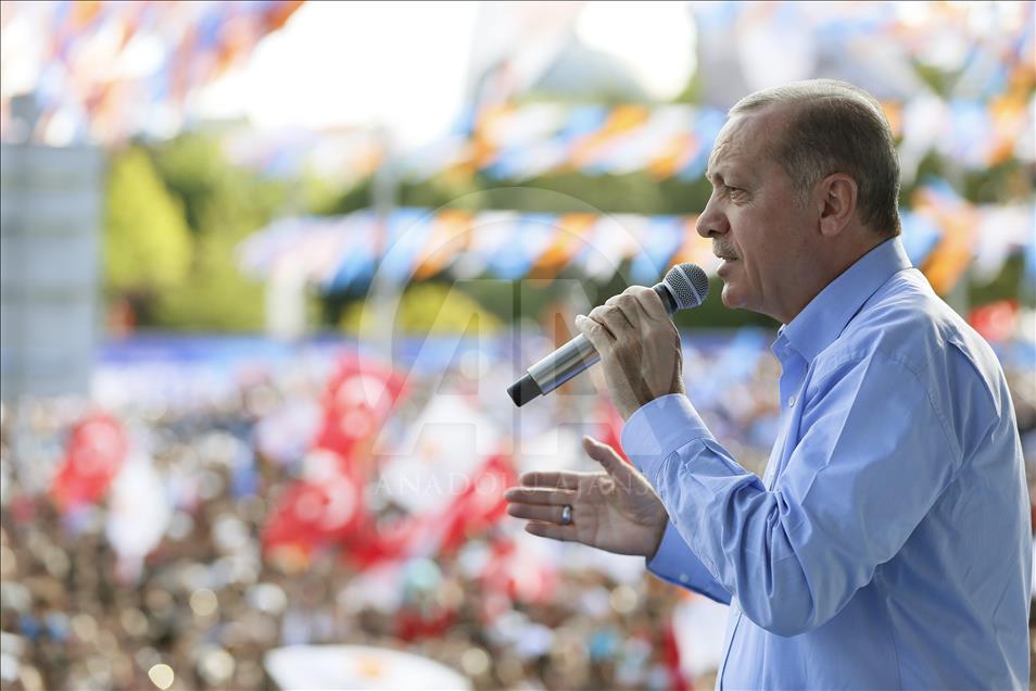 AK Parti'nin Kayseri mitingi