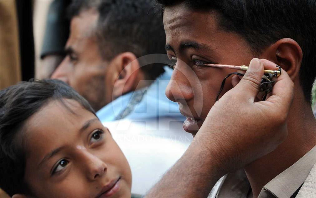 La tradición yemení de usar delineador en los ojos
