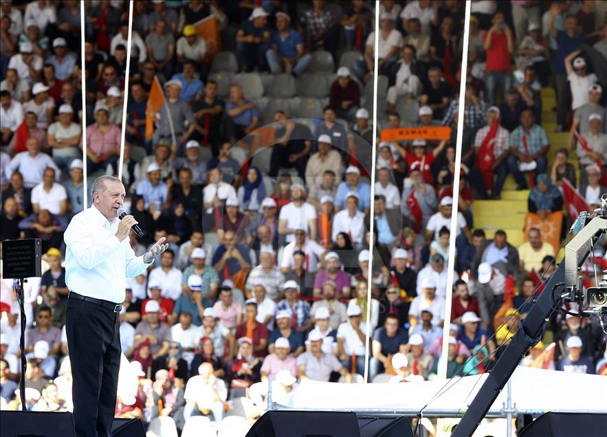 AK Parti'nin Ankara mitingi