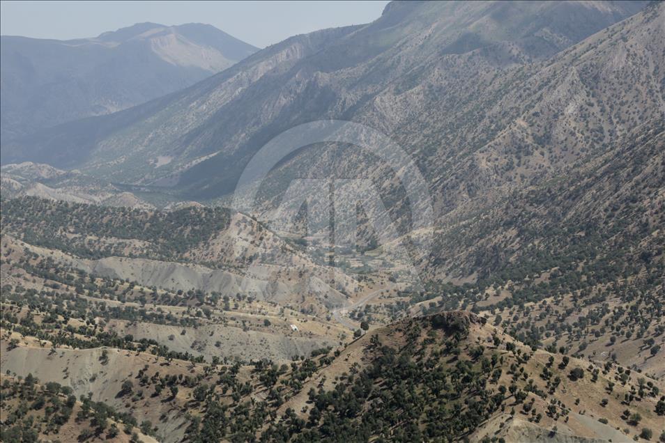 آناتولی کوه‌‌‌ قندیل در شمال عراق را به تصویر کشید
