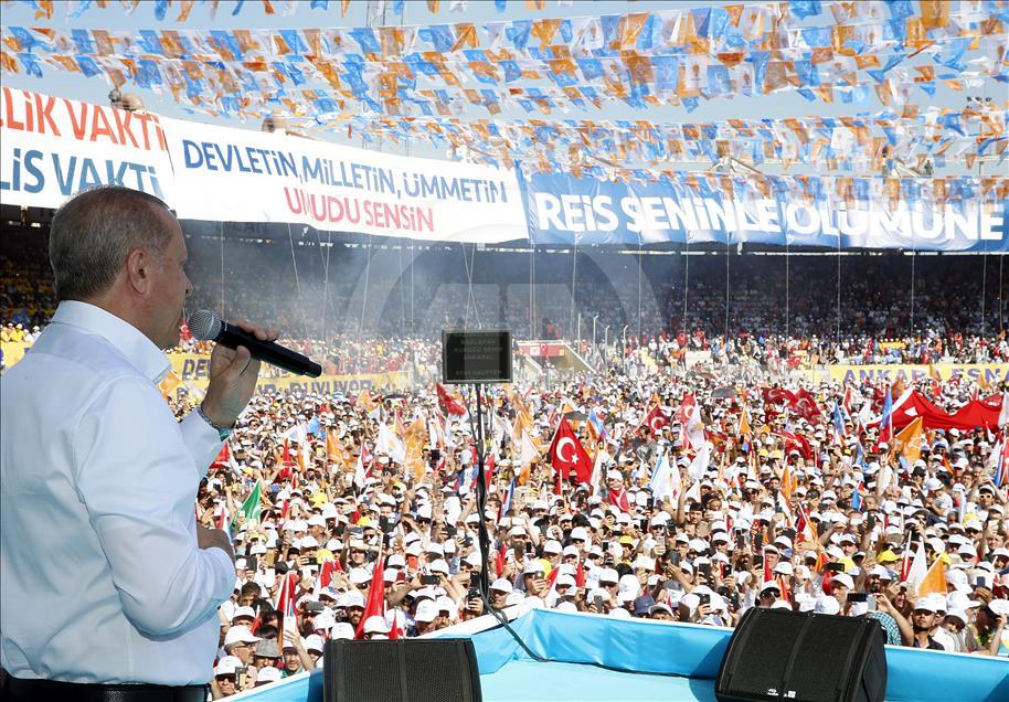 AK Parti'nin Ankara mitingi
