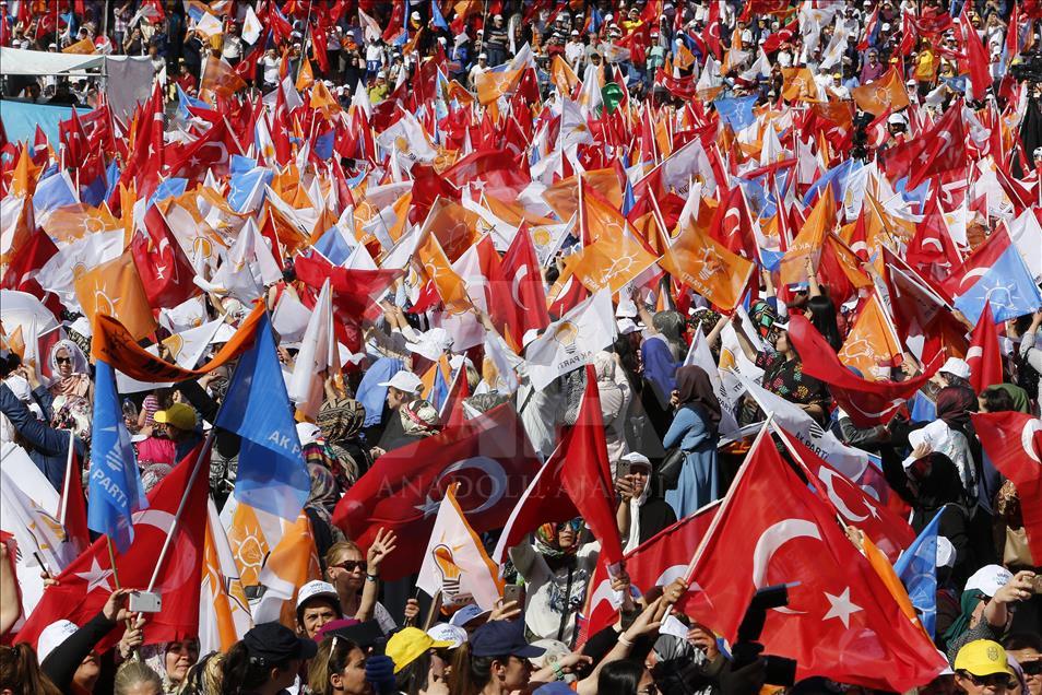AK Parti'nin Ankara mitingi
