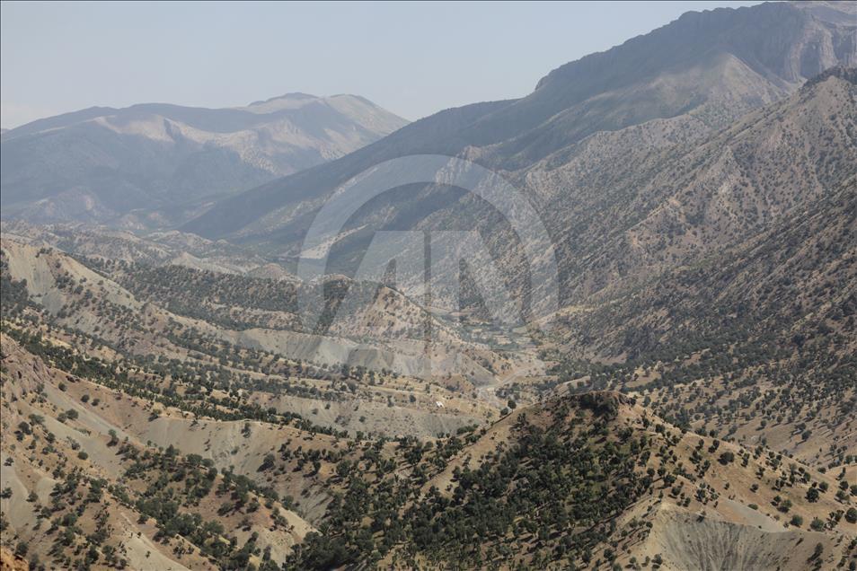 آناتولی کوه‌‌‌ قندیل در شمال عراق را به تصویر کشید