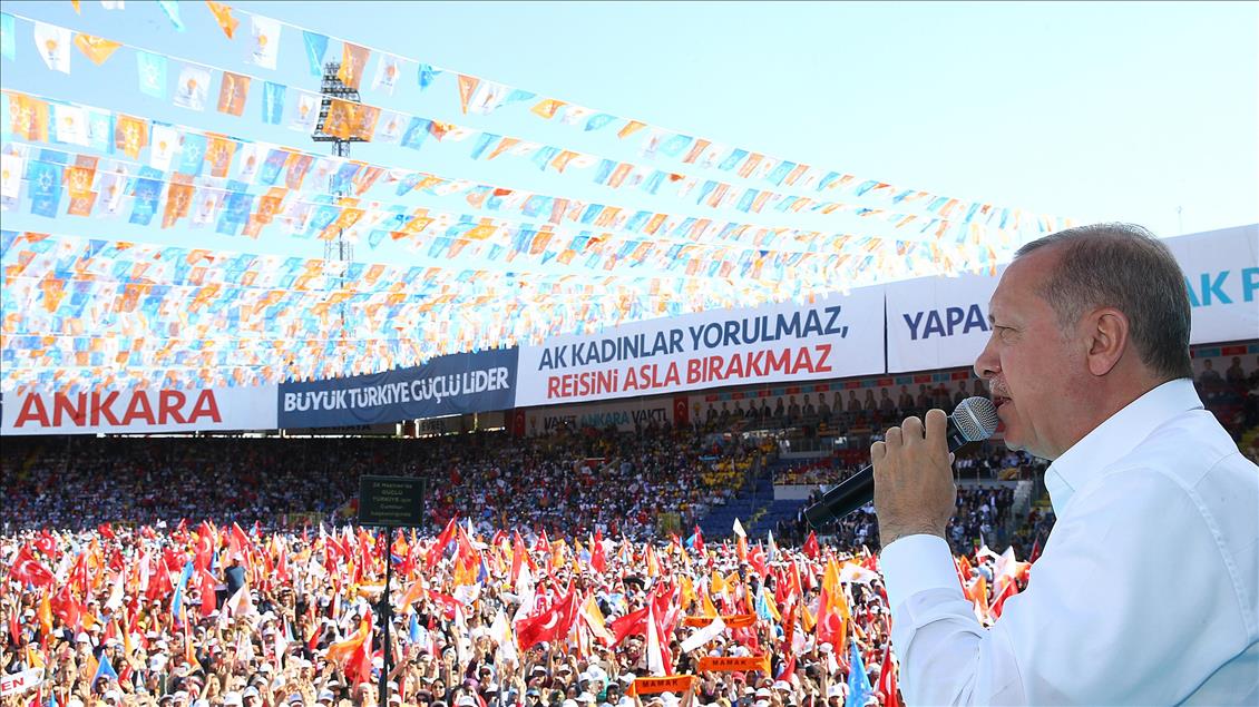 AK Parti'nin Ankara mitingi
