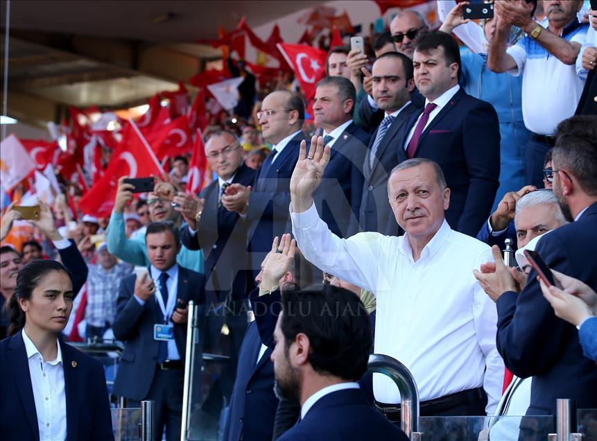 AK Parti'nin Ankara mitingi
