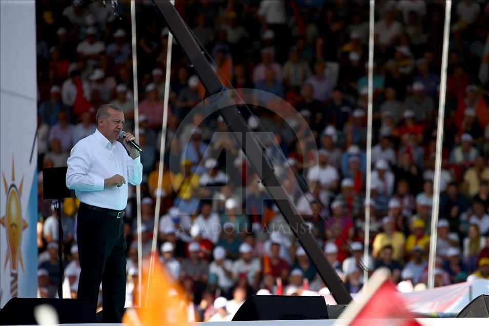 AK Parti'nin Ankara mitingi