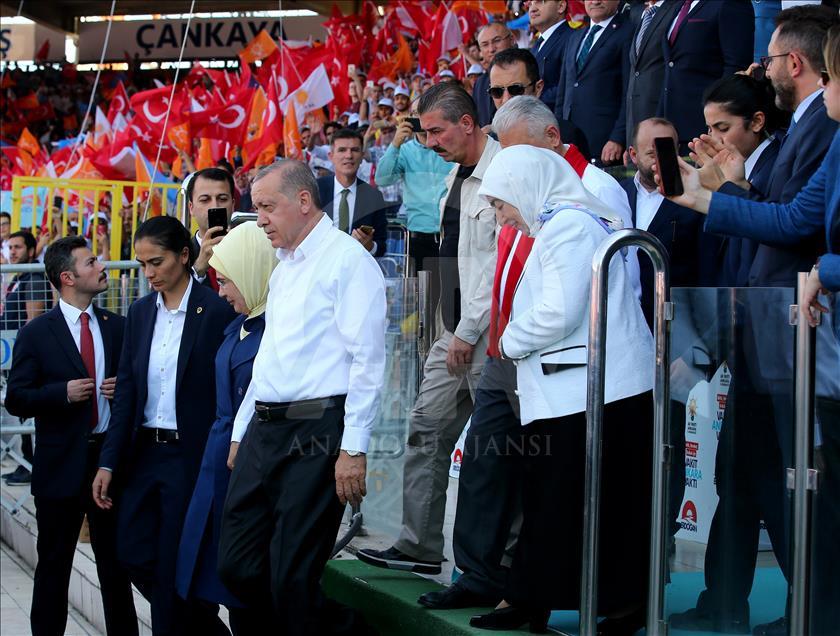 AK Parti'nin Ankara mitingi