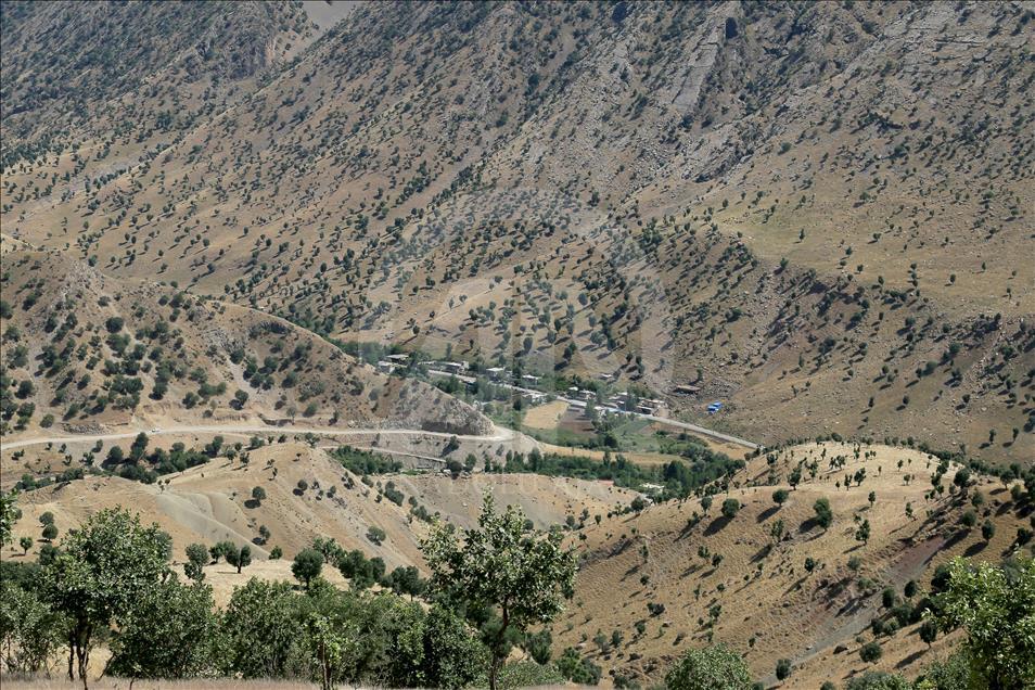 آناتولی کوه‌‌‌ قندیل در شمال عراق را به تصویر کشید