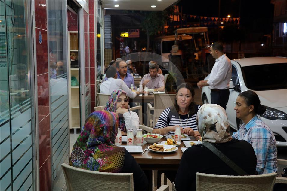 Sahur yemeği "pide profesörü"nden
