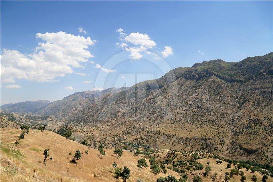 آناتولی کوه‌‌‌ قندیل در شمال عراق را به تصویر کشید