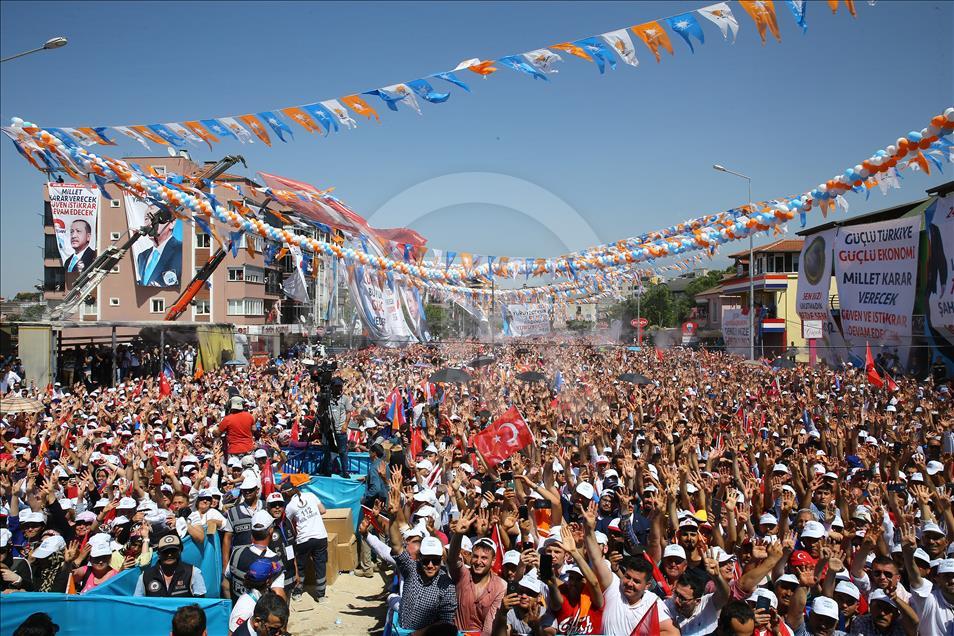 Cumhurbaşkanı Erdoğan Denizli'deki mitingde konuştu