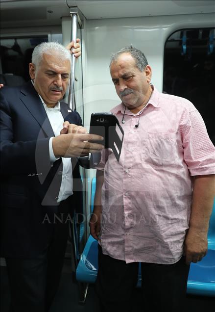 Başbakan Yıldırım'dan İstanbullulara pazar sürprizi