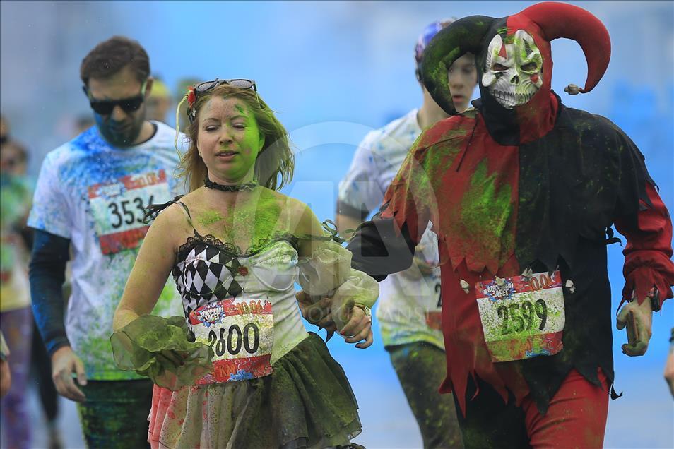Rusija: U Moskvi održana popularna trka "Color Run" 