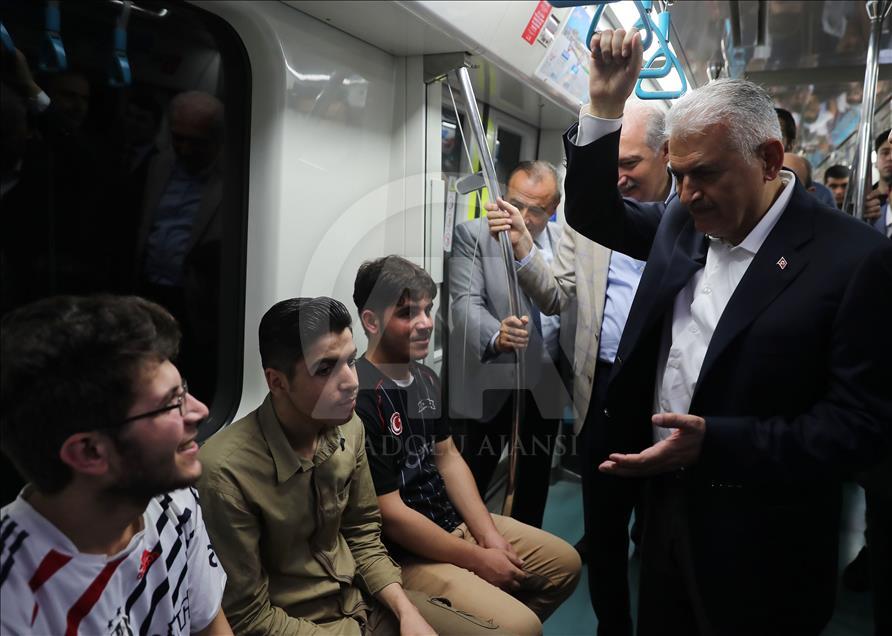 Başbakan Yıldırım'dan İstanbullulara pazar sürprizi