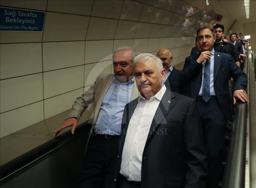 Başbakan Yıldırım'dan İstanbullulara pazar sürprizi