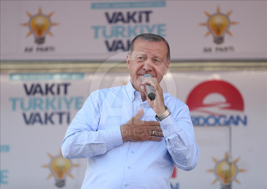 Cumhurbaşkanı ve AK Parti Genel Başkanı Recep Tayyip Erdoğan