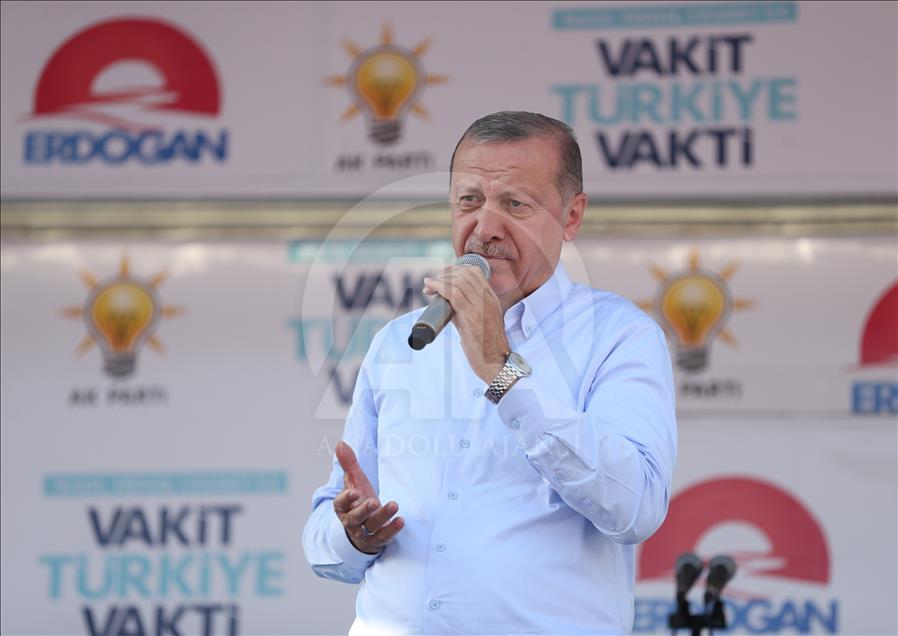 Cumhurbaşkanı ve AK Parti Genel Başkanı Recep Tayyip Erdoğan