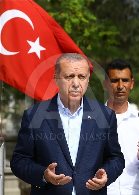 Cumhurbaşkanı Erdoğan Niğde'de