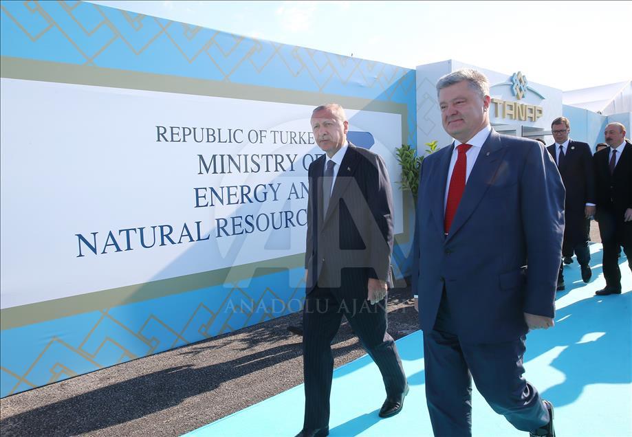 Trans Anadolu Doğalgaz Boru Hattı'nın açılış töreni