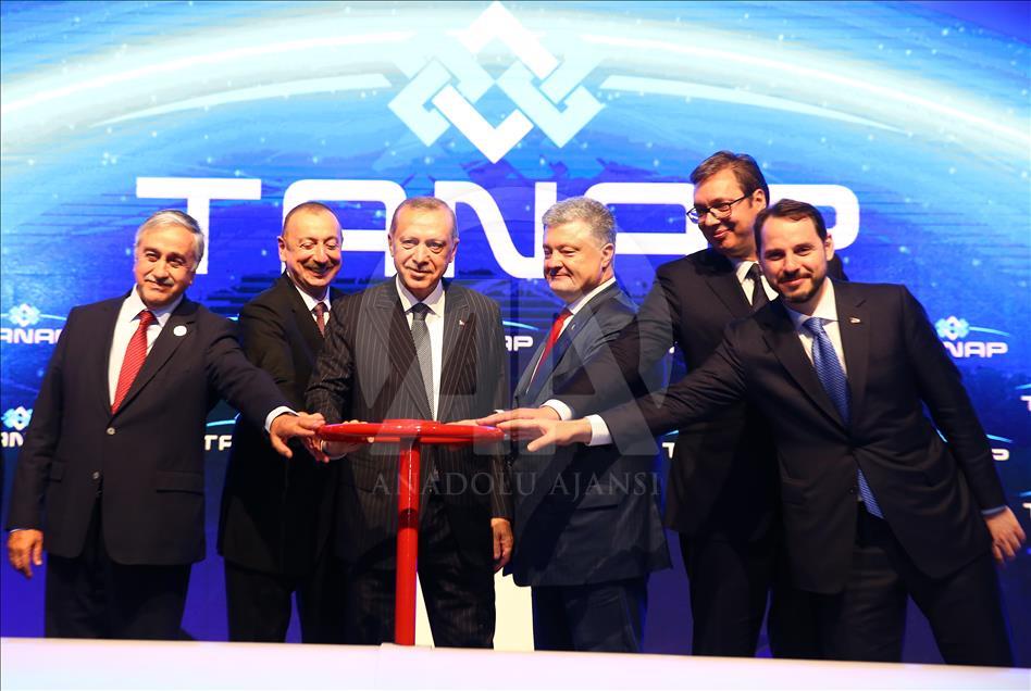 Trans Anadolu Doğalgaz Boru Hattı'nın açılışı