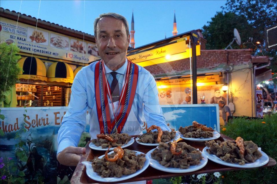 Ciğer, Edirne'de ramazanda da vazgeçilmez lezzet oldu