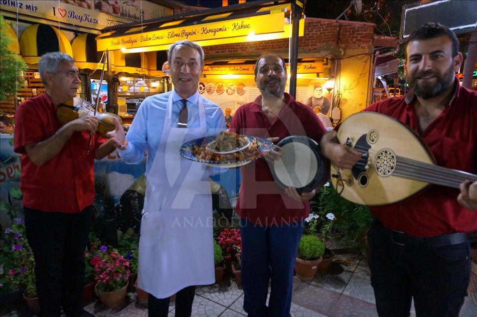 Ciğer, Edirne'de ramazanda da vazgeçilmez lezzet oldu