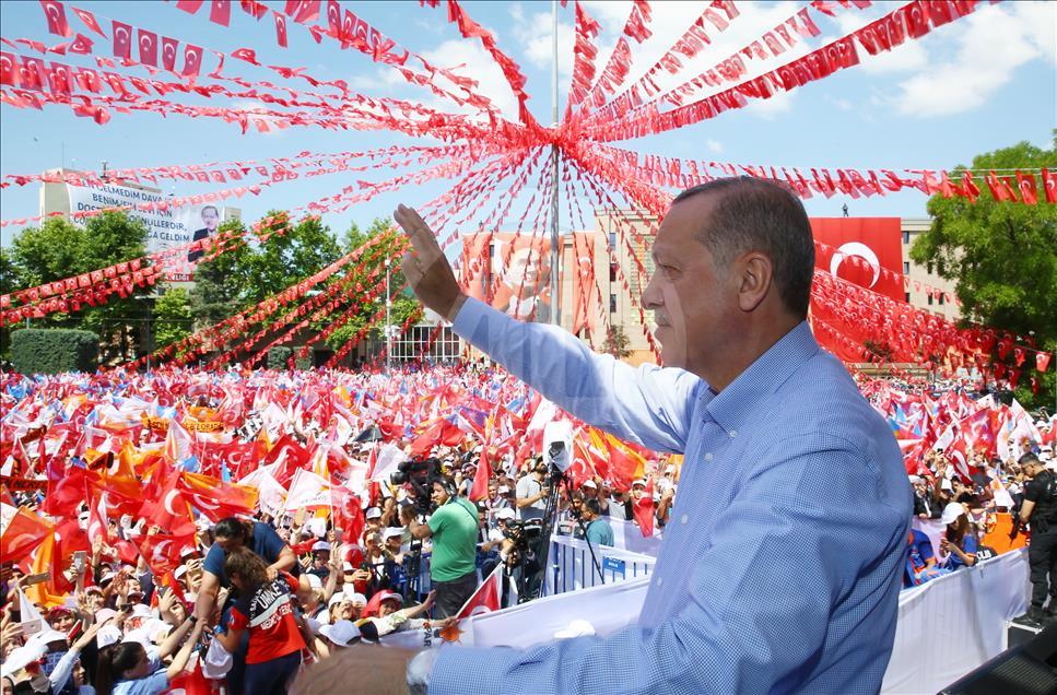 AK Parti'nin Eskişehir mitingi
