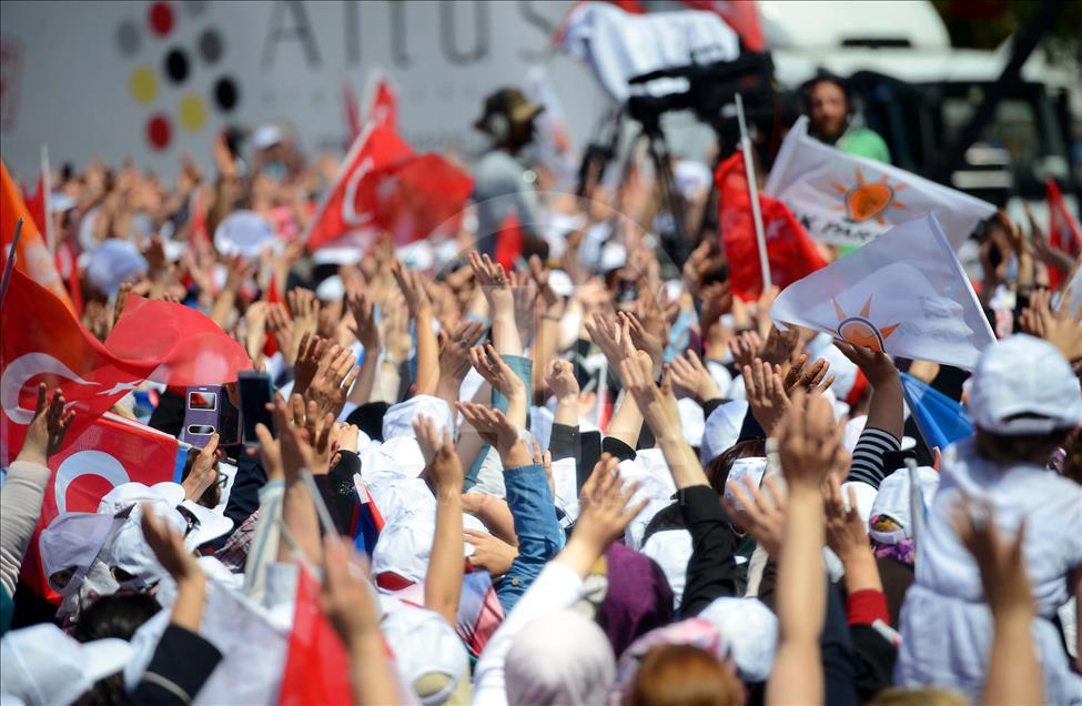 AK Parti'nin Eskişehir mitingi
