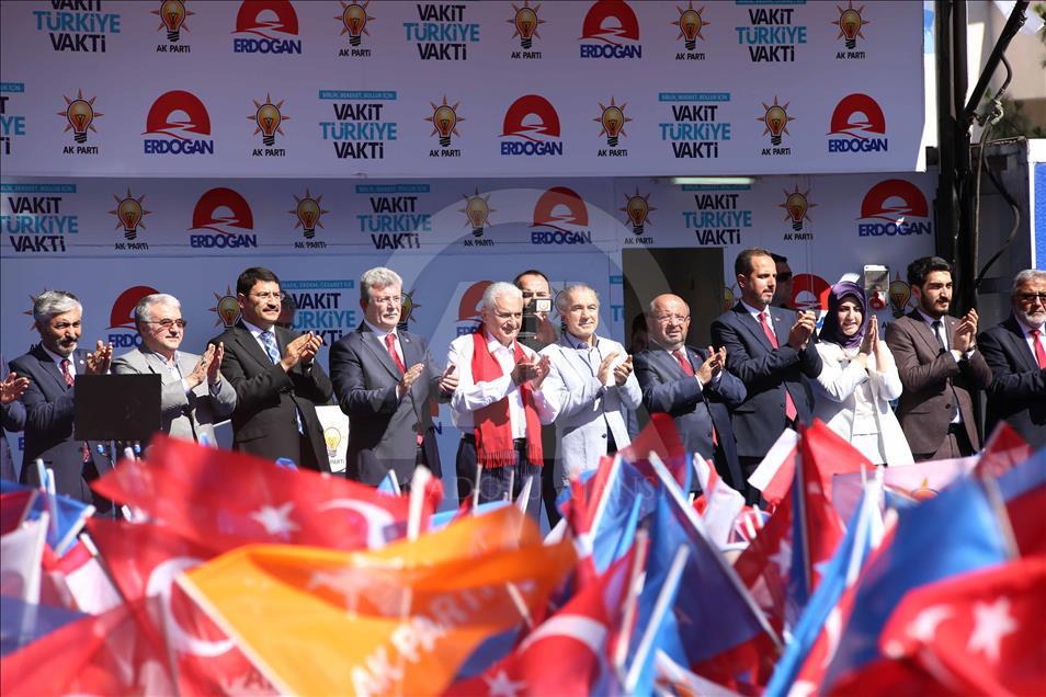 AK Parti'nin Çankırı mitingi
