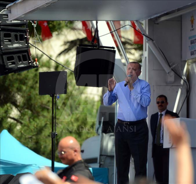 AK Parti'nin Eskişehir mitingi