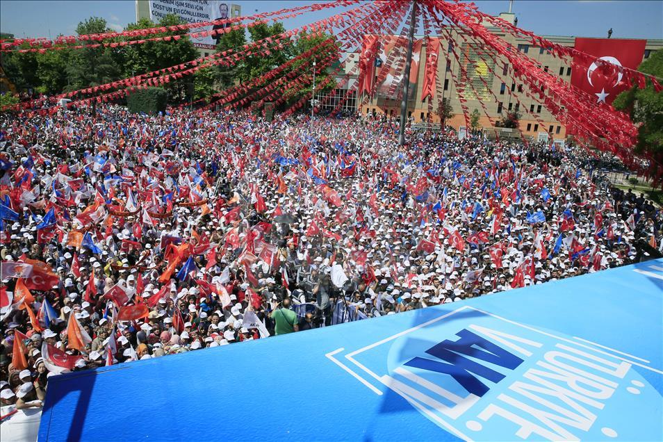 AK Parti'nin Eskişehir mitingi