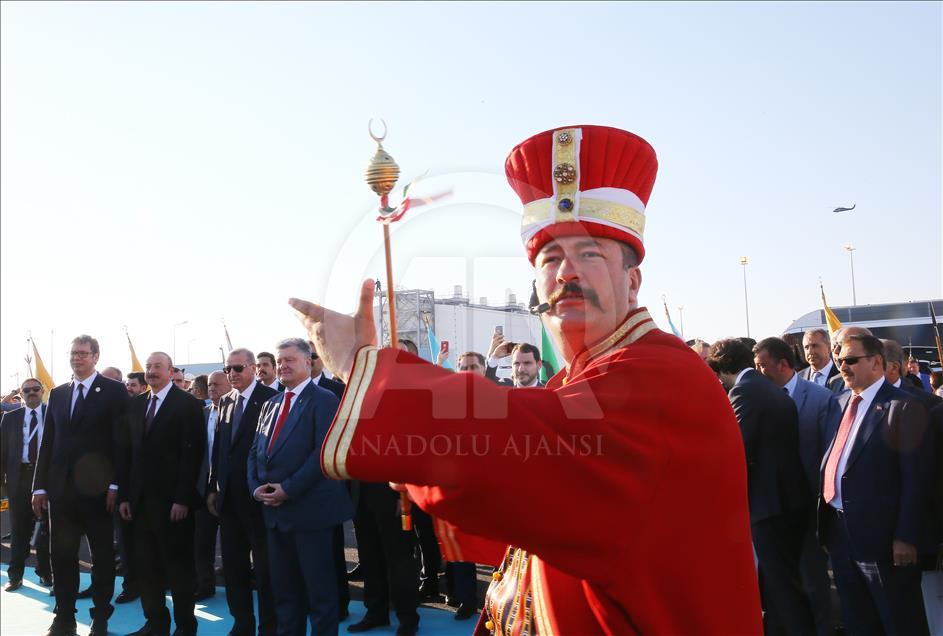Trans Anadolu Doğalgaz Boru Hattı'nın açılışı

