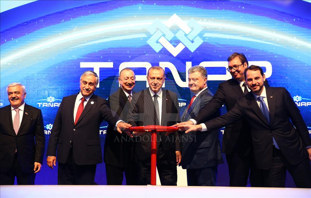 Trans Anadolu Doğalgaz Boru Hattı'nın açılışı