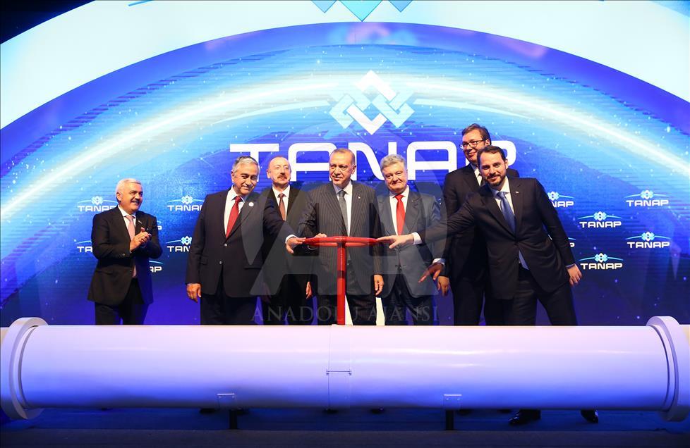 Trans Anadolu Doğalgaz Boru Hattı'nın açılışı
