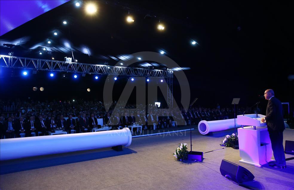 Trans Anadolu Doğalgaz Boru Hattı'nın açılışı